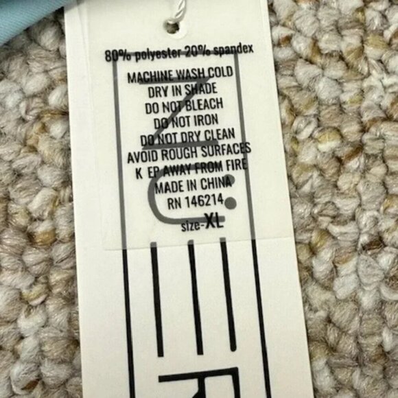 Super Cute Blue Bikini padded top Bottoms XL, Top M (B Cup) - Picture 2 of 6